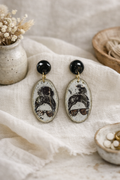 Handcrafted Polymer Clay Shades Dangle Earrings