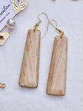Terracotta Taper Drop Earrings