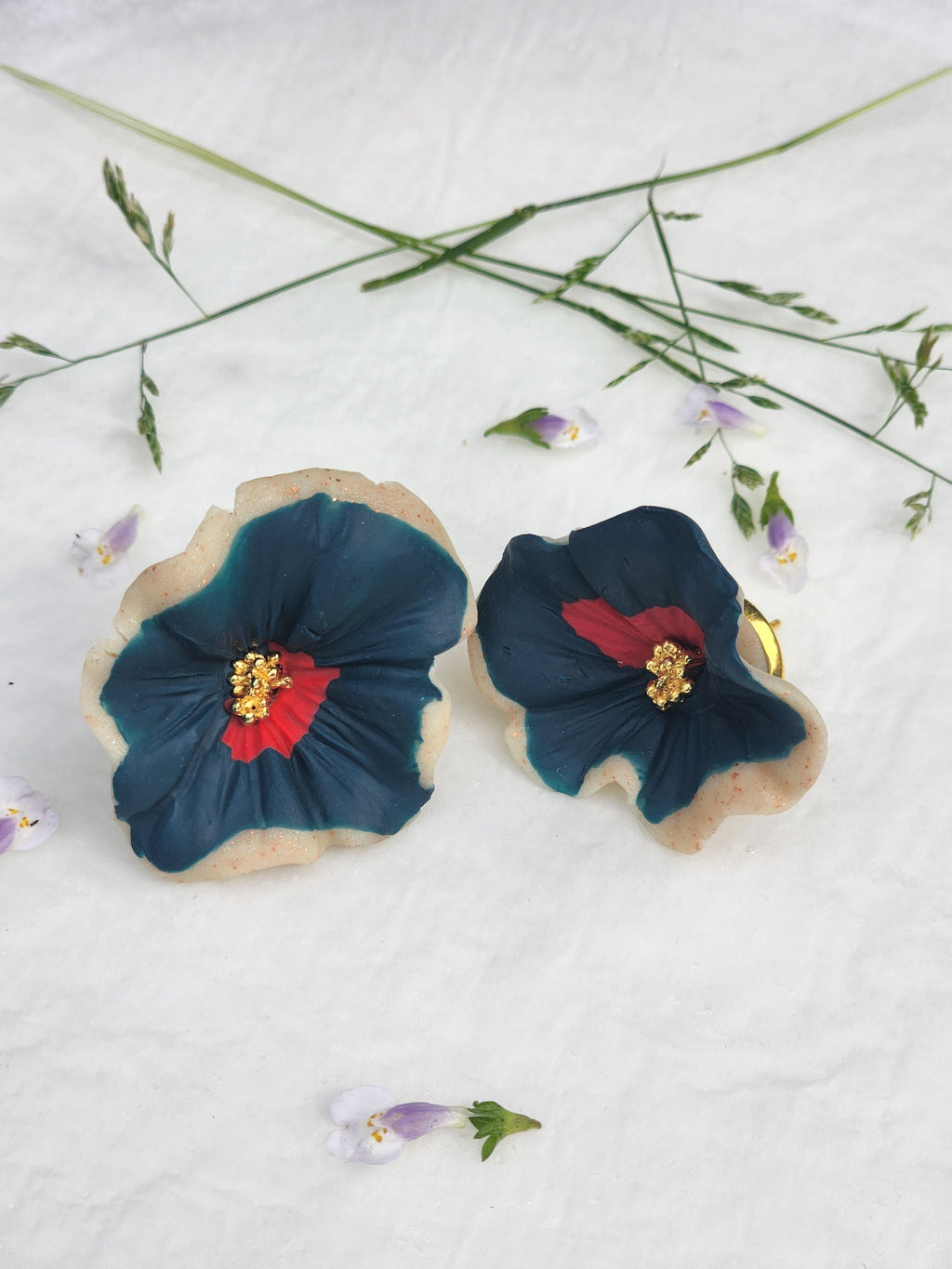 Midnight Garden Bloom Earrings