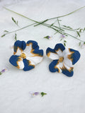 Blue Skies Blossom Earrings