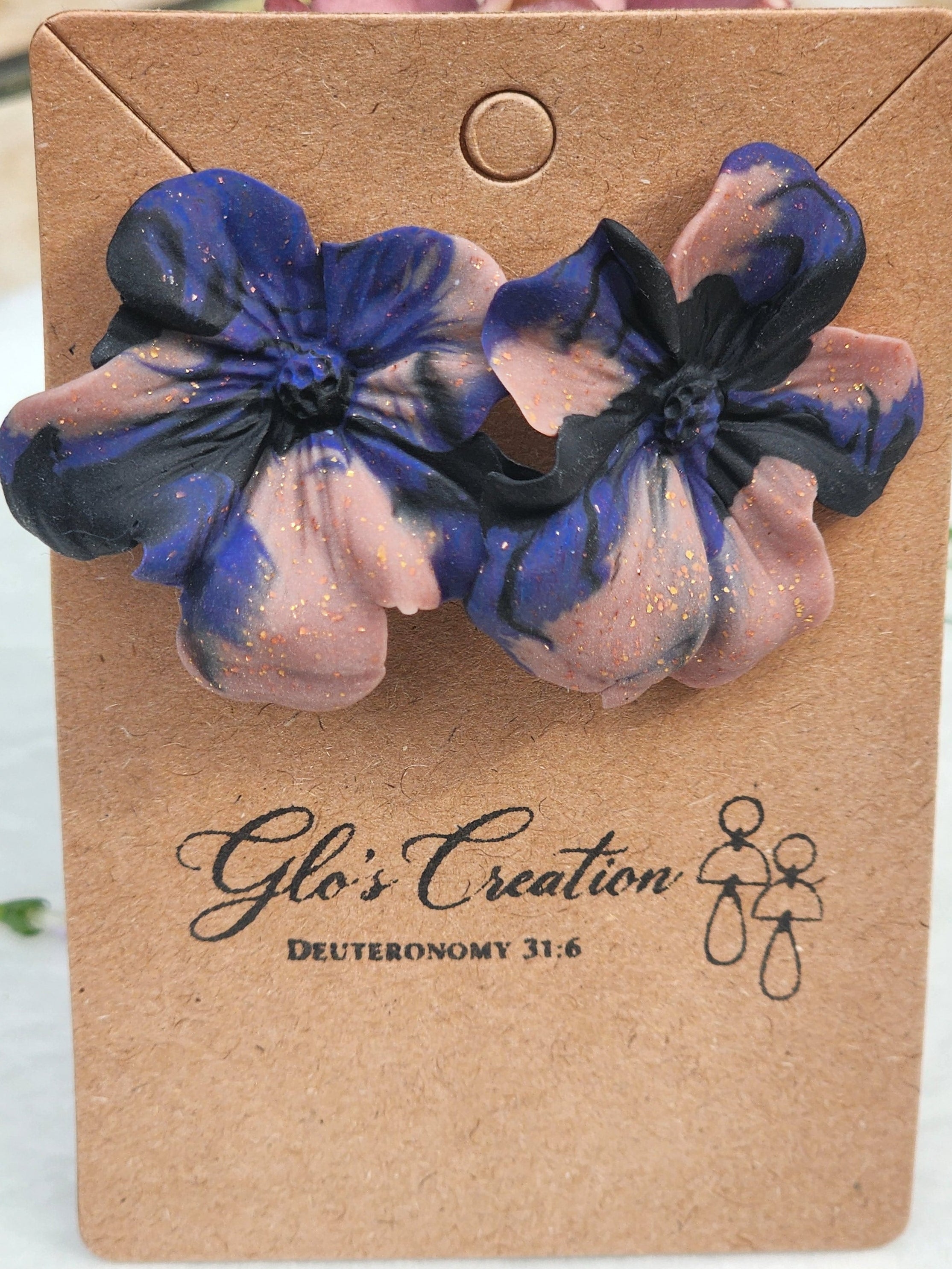 Twilight Petal Clips