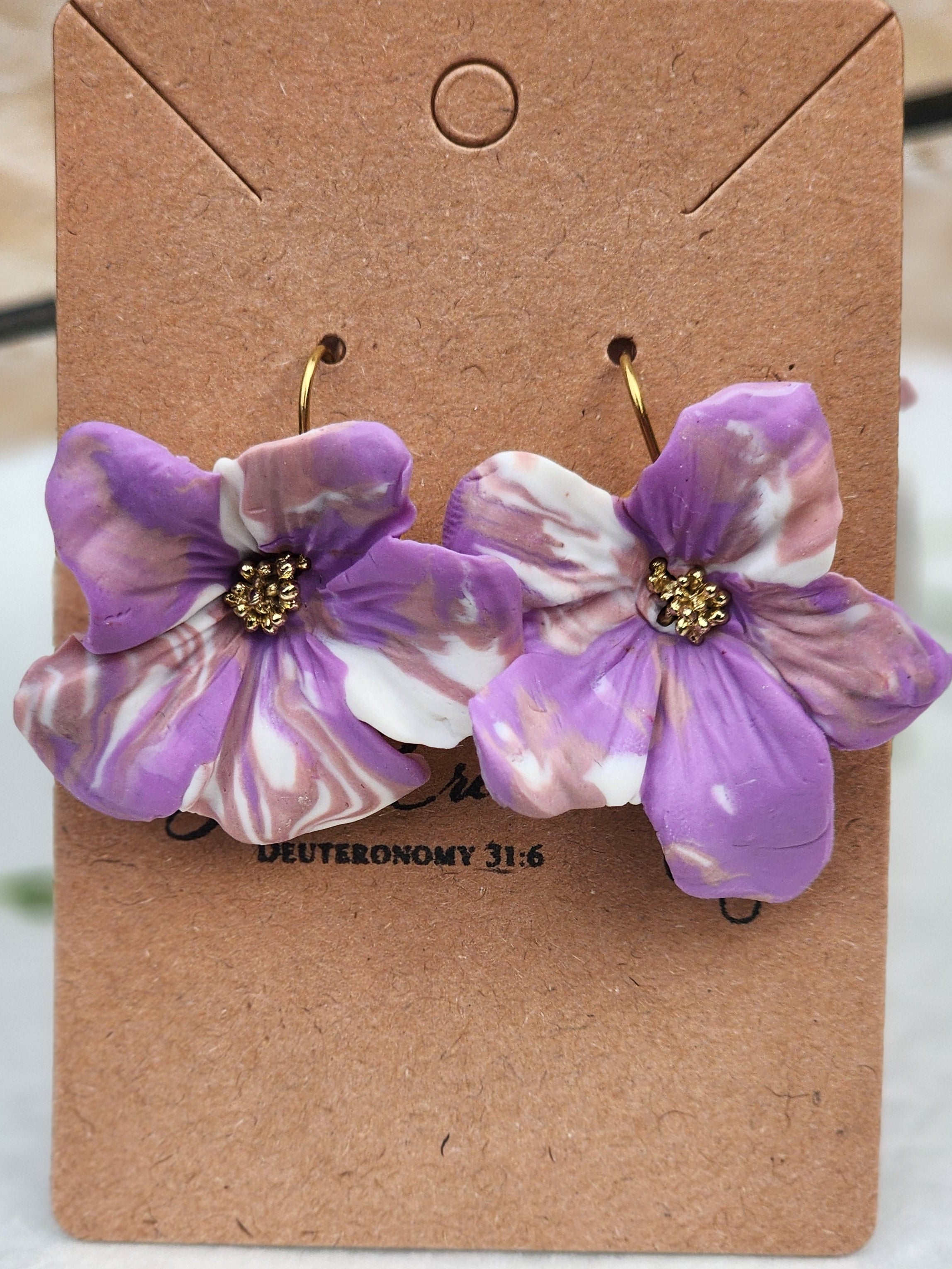 Blossom Grace Statement Earrings