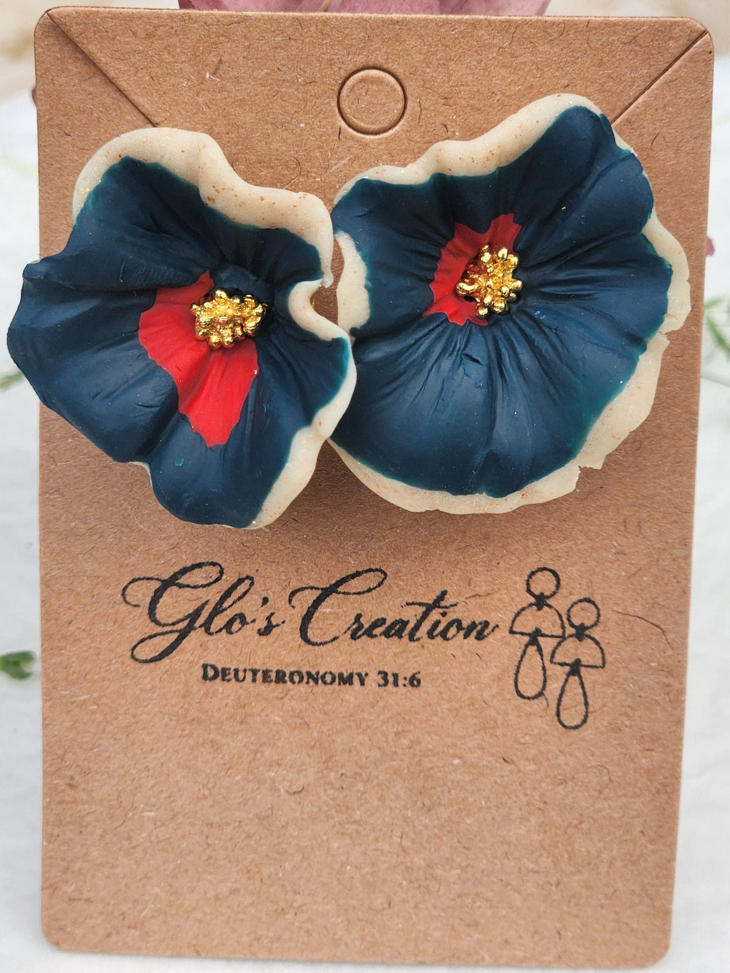 Midnight Garden Bloom Earrings