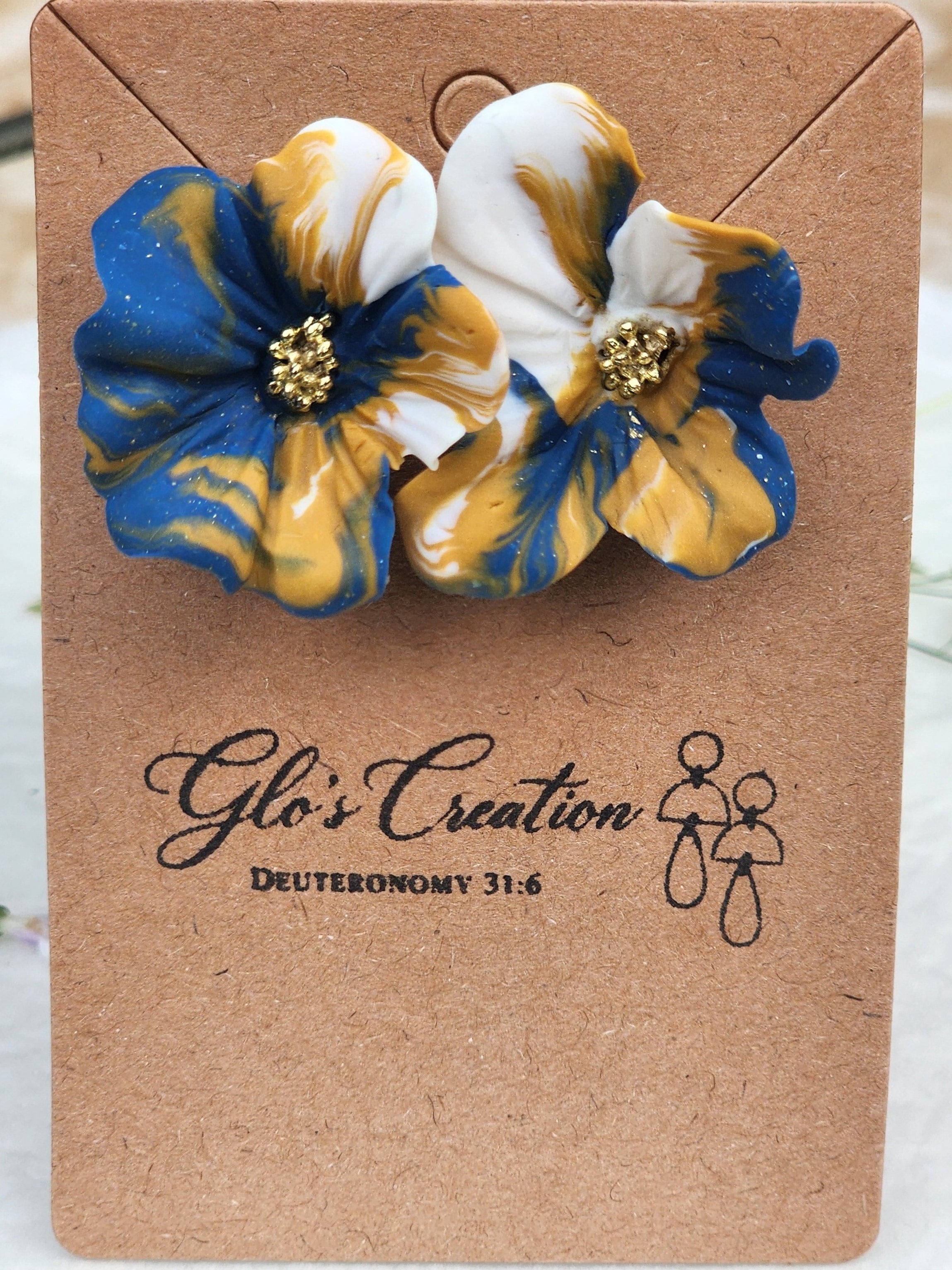 Sunlit Meadow Flower Earrings