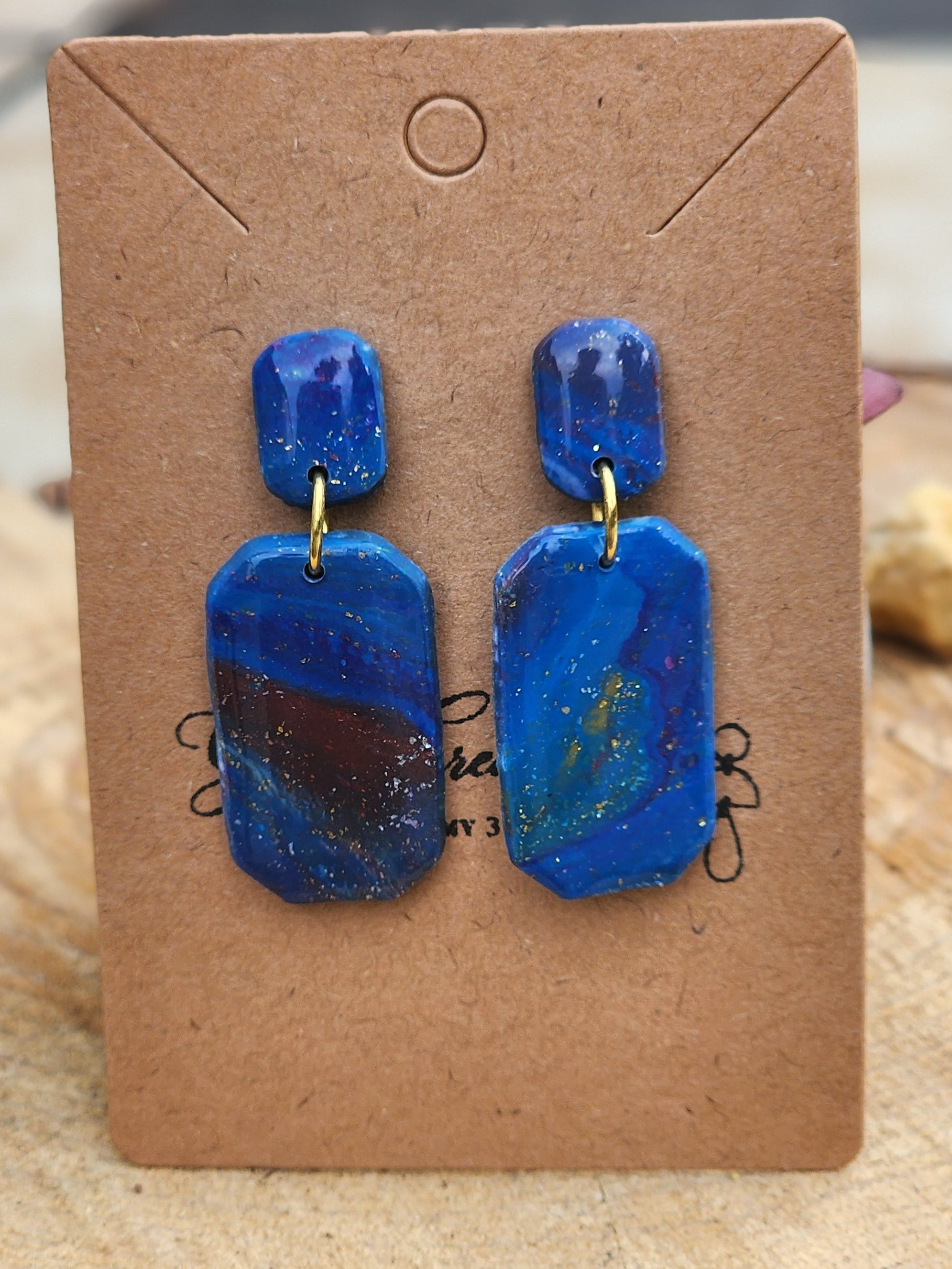 Nebula Ember Stack Earrings