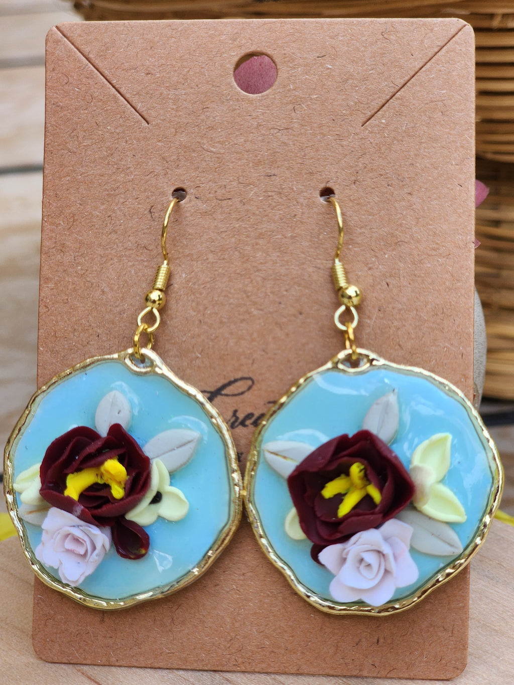Heirloom Scallop Garden Earrings