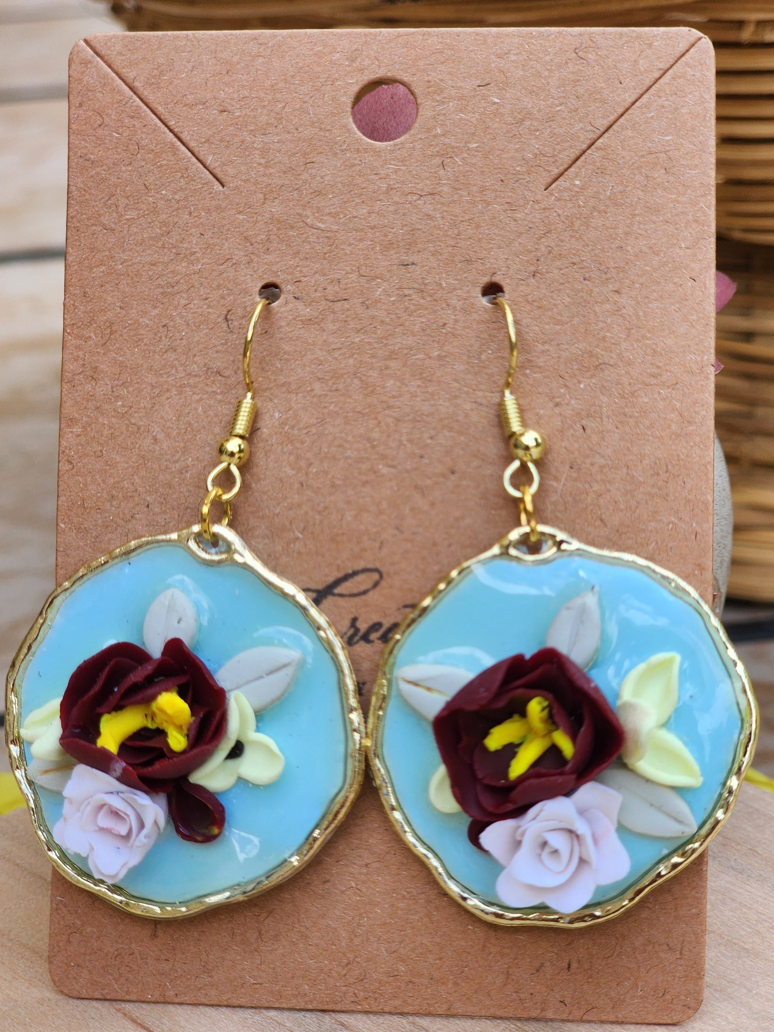 Heirloom Scallop Garden Earrings